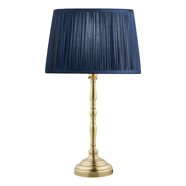 Laura Ashley Corey Antique Brass Candlestick Table Lamp Base – from Amos Lighting + Home