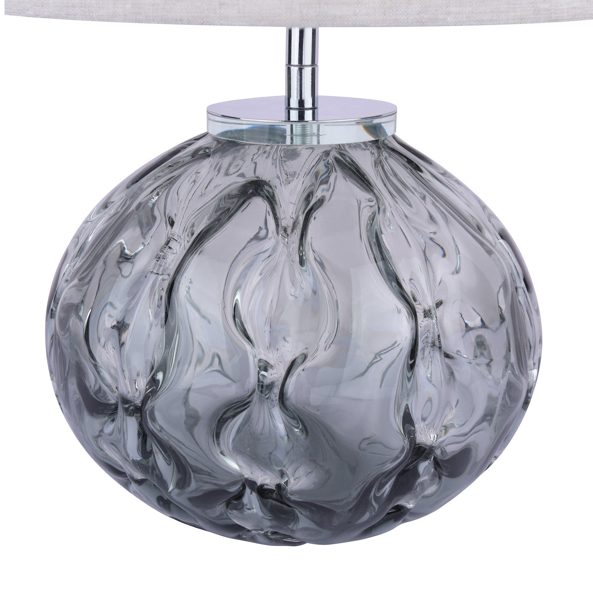 Laura Ashley Elderdale Smoke Table Lamp – from Amos Lighting + Home
