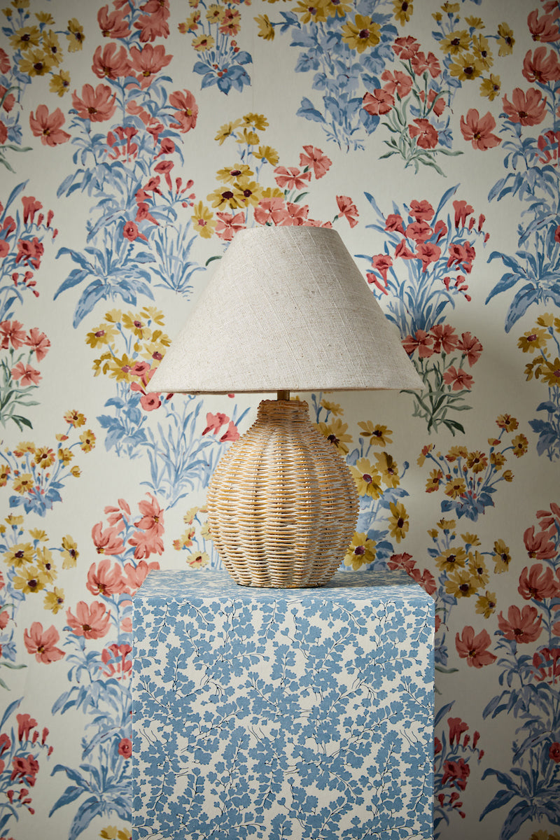 Laura Ashley Fernhill Table Lamp Matt Cream – from Amos Lighting + Home