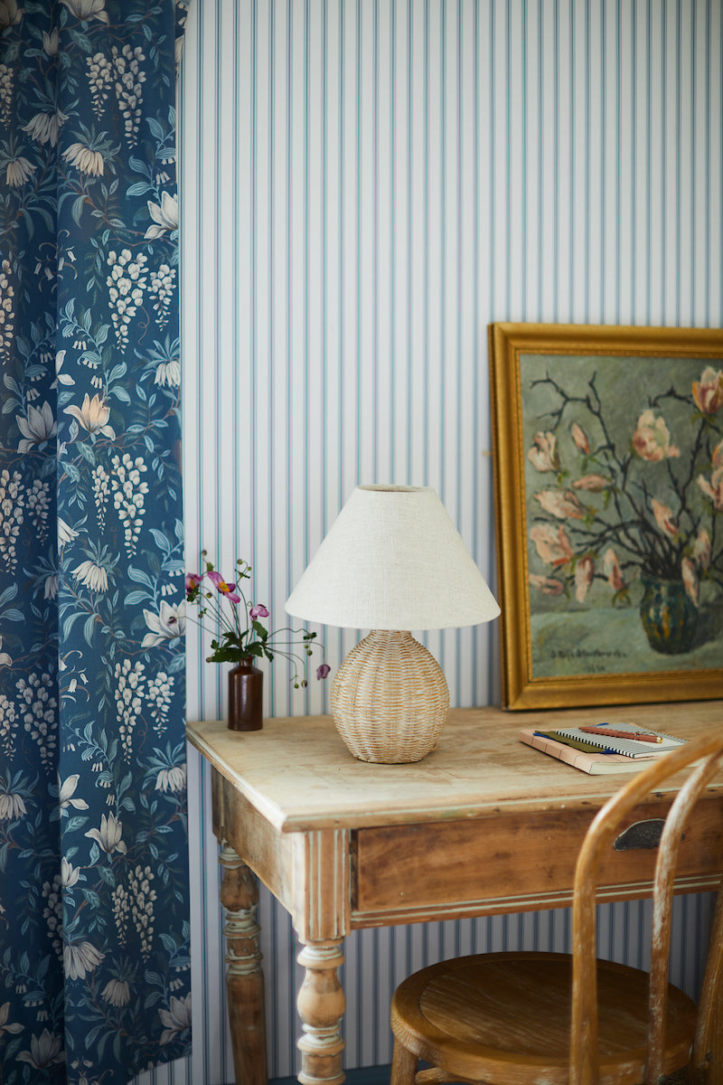 Laura Ashley Fernhill Table Lamp Matt Cream – from Amos Lighting + Home