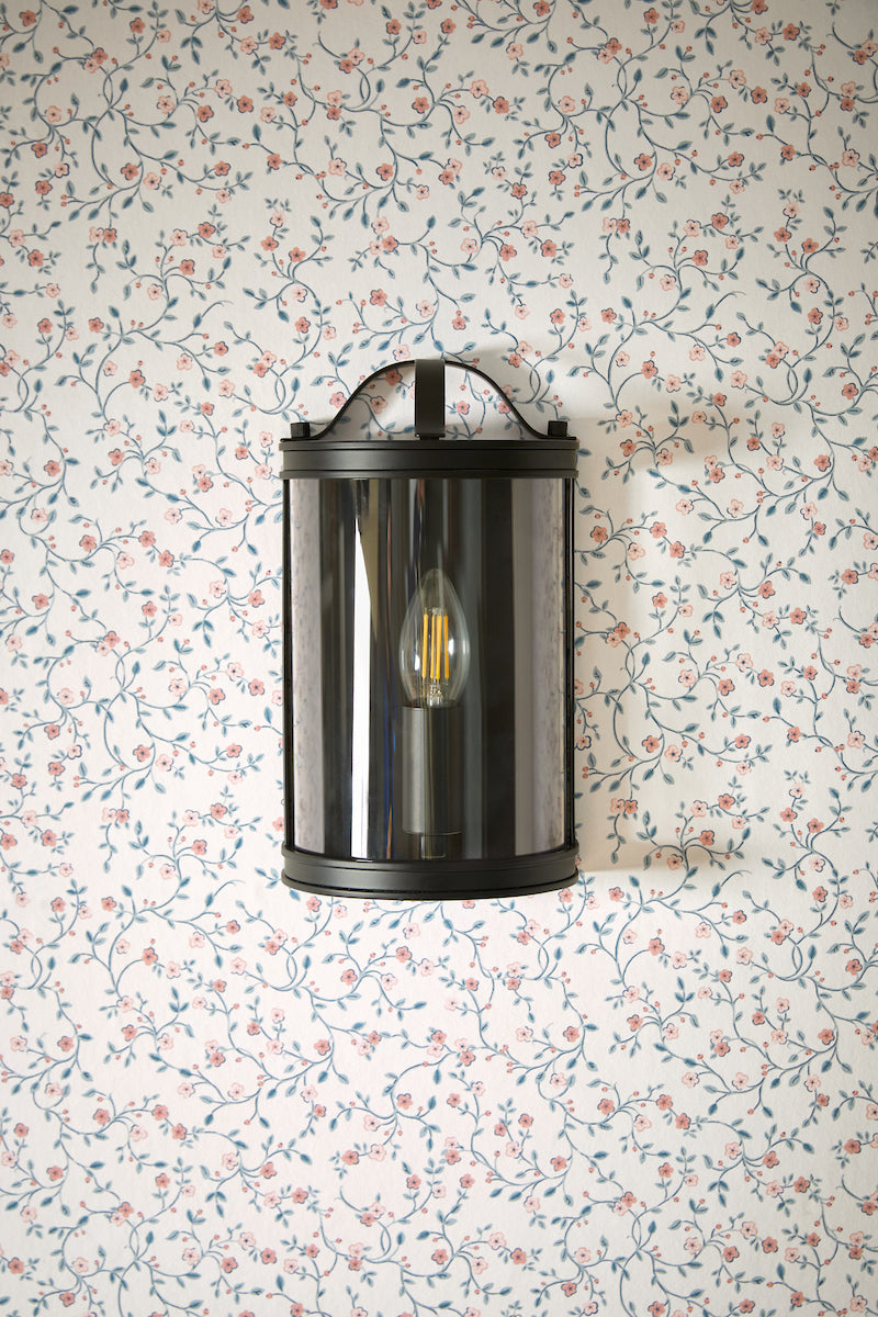 Laura Ashley Harrington Wall Light Matt Black – from Amos Lighting + Home