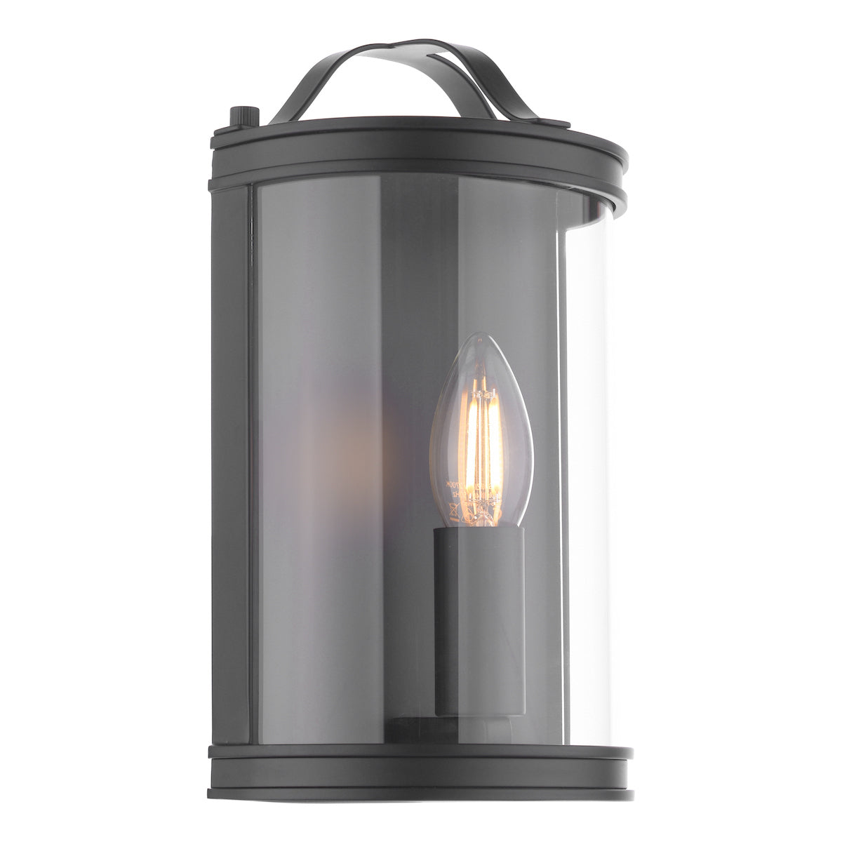 Laura Ashley Harrington Wall Light Matt Black – from Amos Lighting + Home
