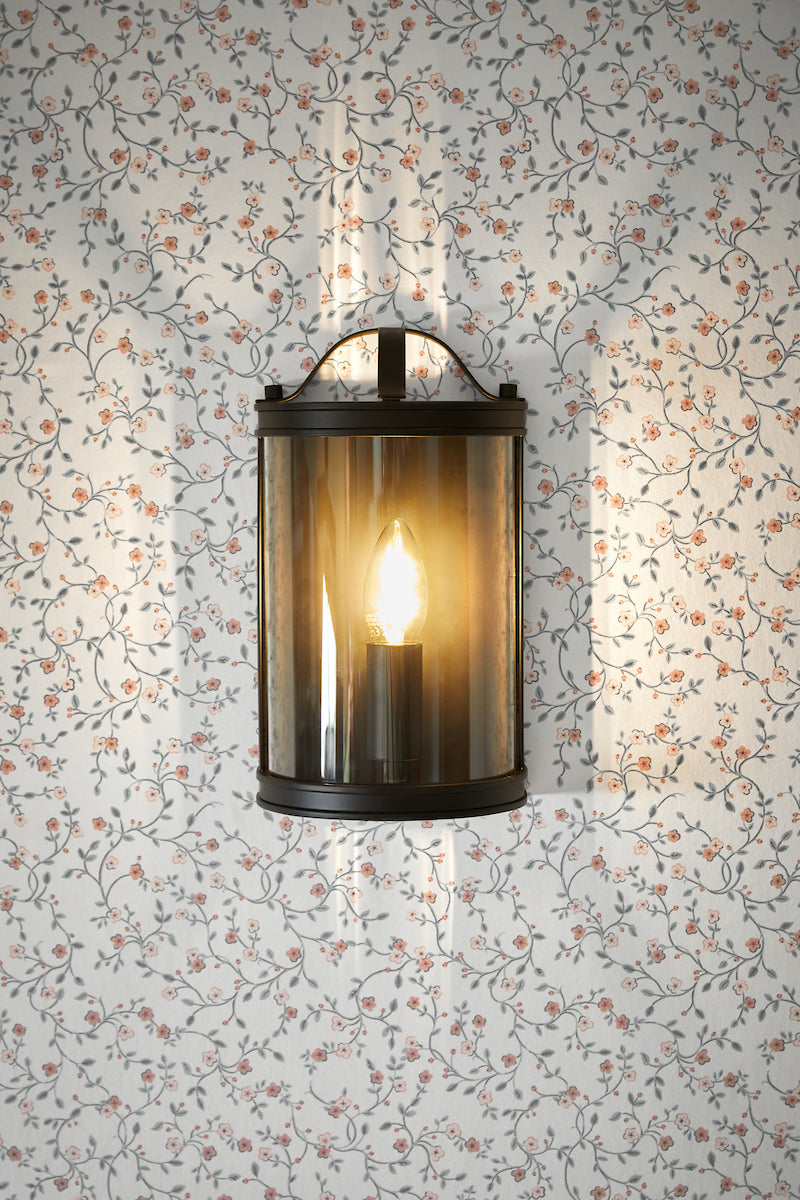 Laura Ashley Harrington Wall Light Matt Black – from Amos Lighting + Home