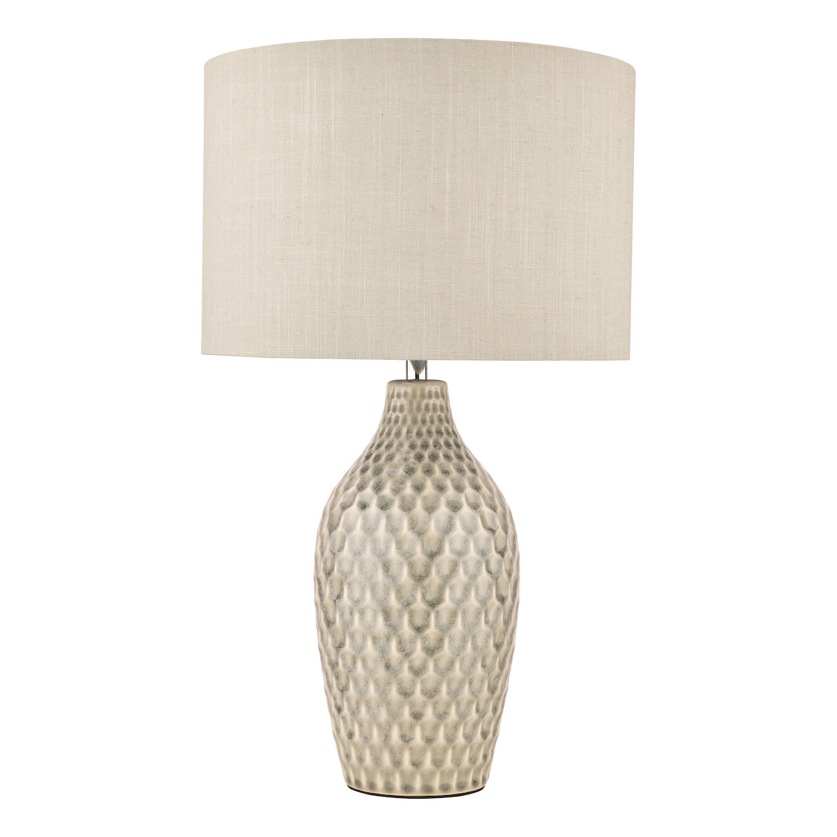 Laura Ashley Heathfield Ceramic Table Lamp Grey With Shade – from Amos Lighting + Home
