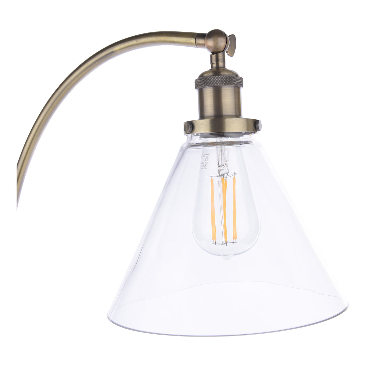 Laura Ashley Isaac Floor Lamp Antique Brass – from Amos Lighting + Home