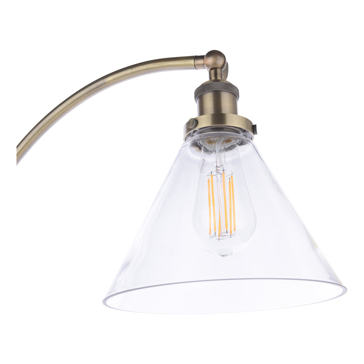 Laura Ashley Isaac Floor Lamp Antique Brass – from Amos Lighting + Home