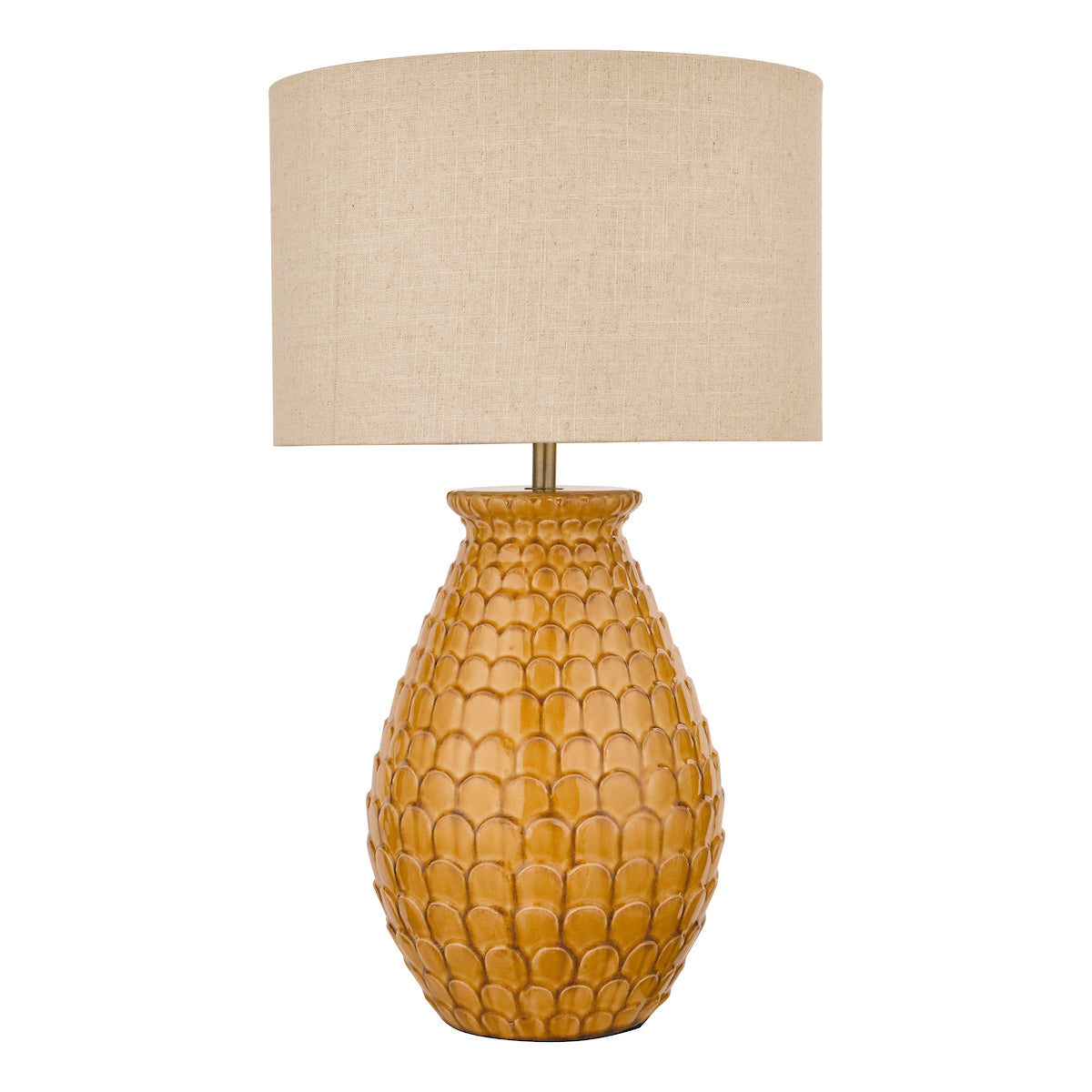 Laura Ashley Liza Table Lamp Orange with Shade – from Amos Lighting + Home