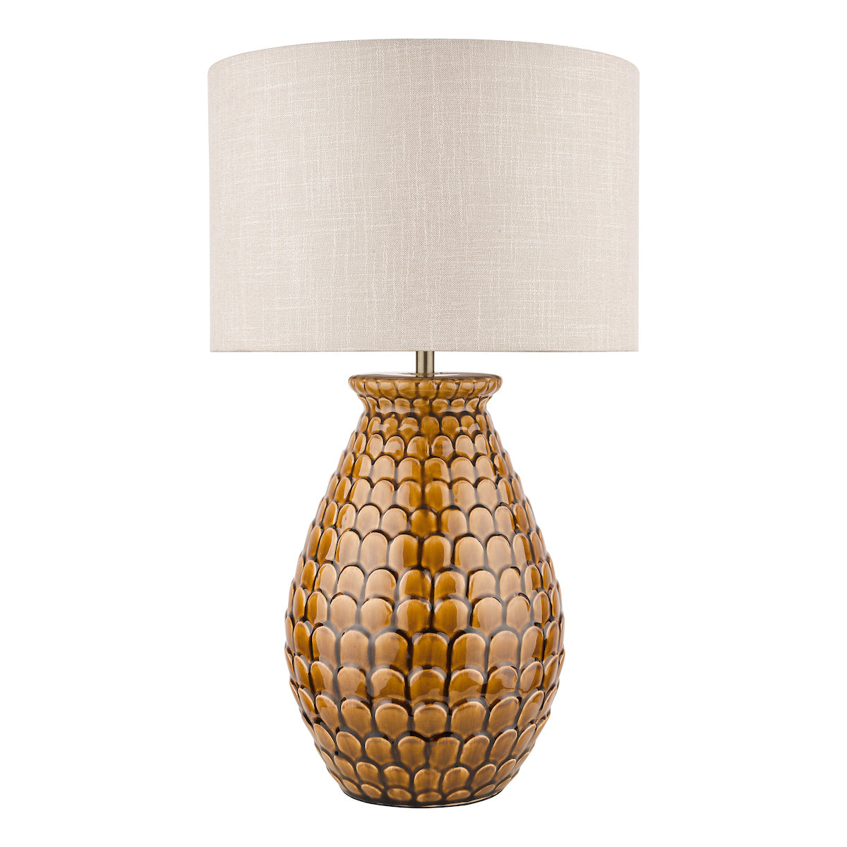 Laura Ashley Liza Table Lamp Orange with Shade – from Amos Lighting + Home