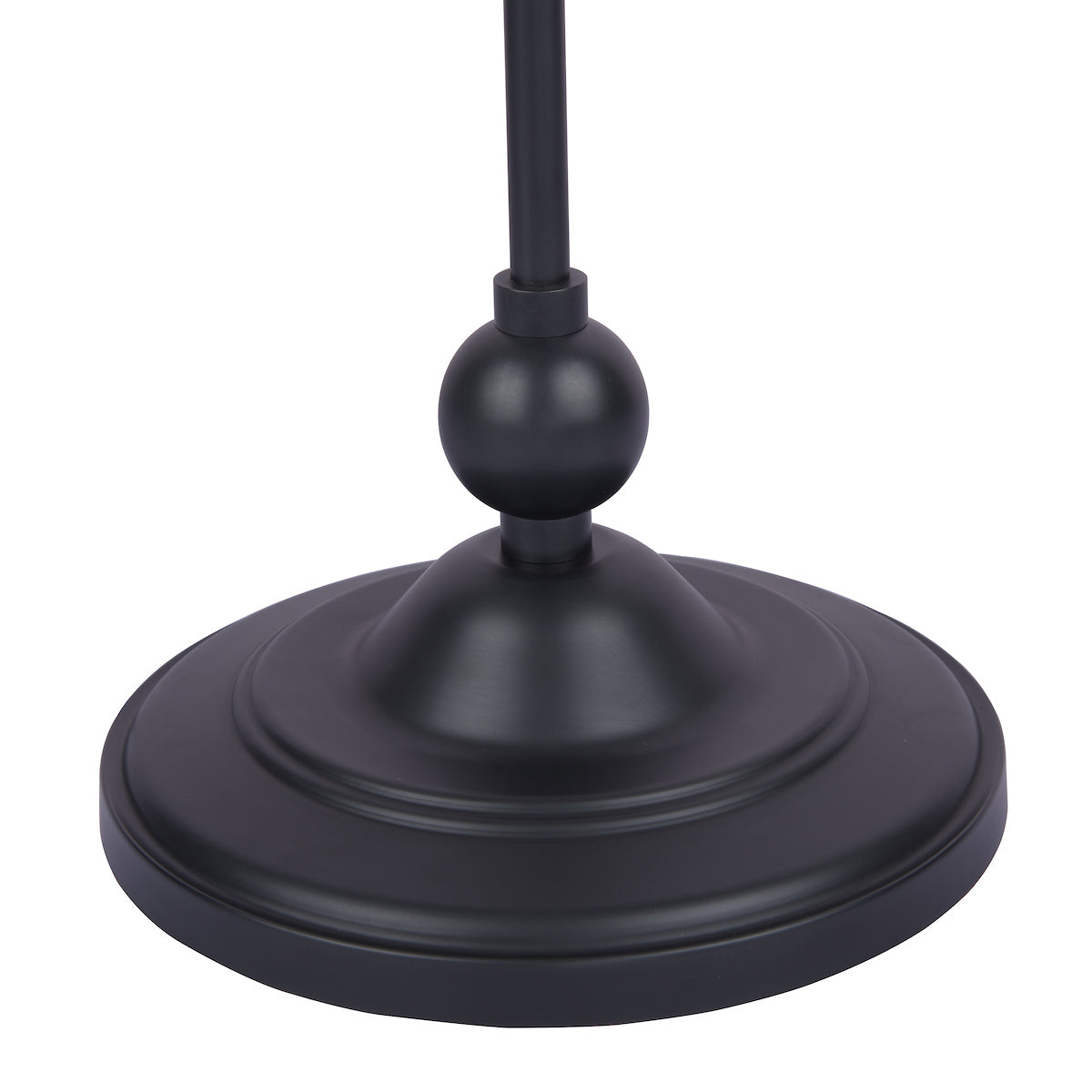 Laura Ashley Ludchurch Floor Lamp Black with Linen Shade – from Amos Lighting + Home