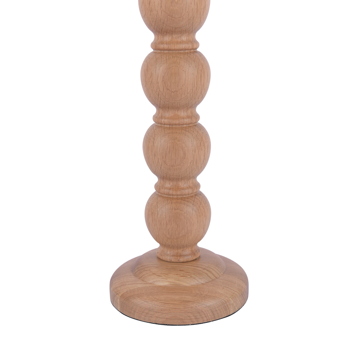 Laura Ashley Maria Table Lamp Waxed Oak Wood Base – from Amos Lighting + Home