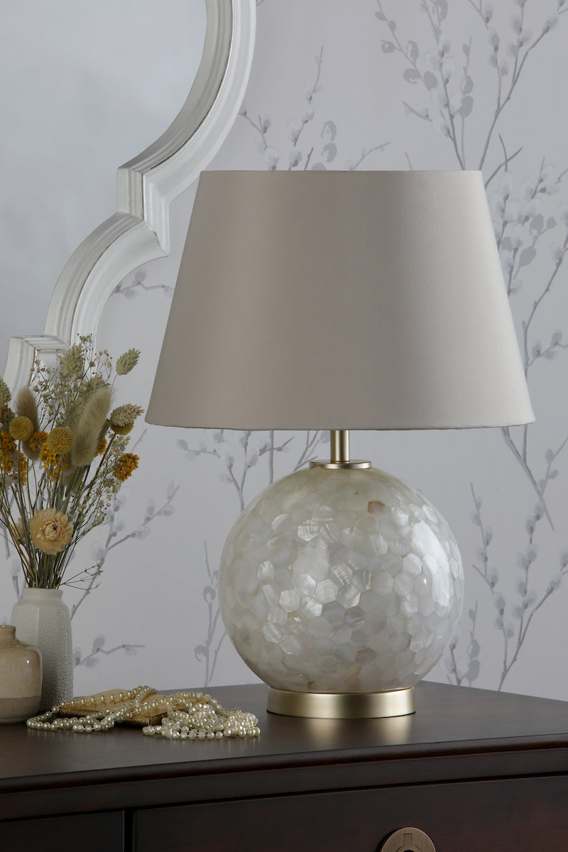 Laura Ashley Mathern Table Lamp with Shade – from Amos Lighting + Home
