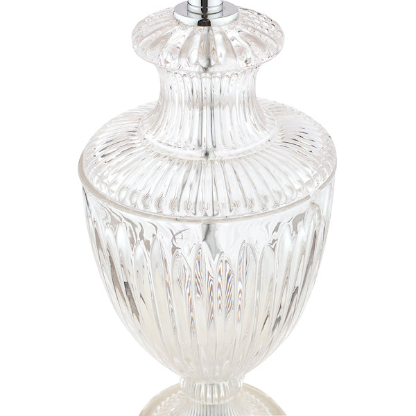 Laura Ashley Meredith Cut Glass Crystal Urn Table Lamp Base Large – from Amos Lighting + Home