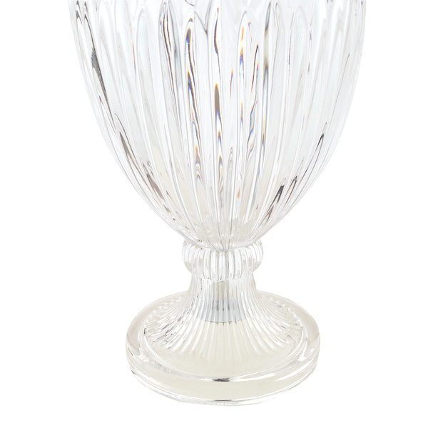 Laura Ashley Meredith Cut Glass Crystal Urn Table Lamp Base Large – from Amos Lighting + Home