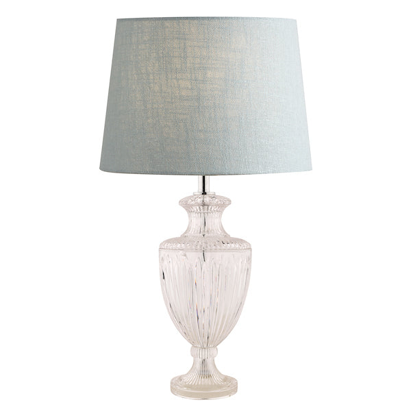 Laura Ashley Meredith Cut Glass Crystal Urn Table Lamp Base Large – from Amos Lighting + Home