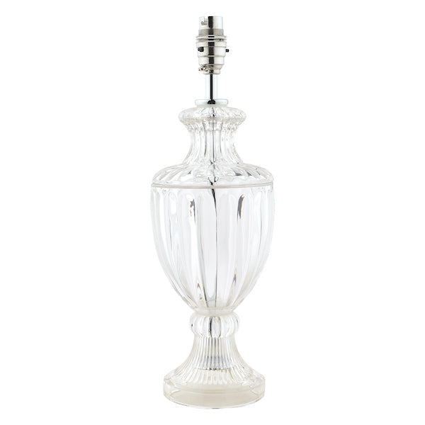 Laura Ashley Meredith Cut Glass Crystal Urn Table Lamp Base Small – from Amos Lighting + Home