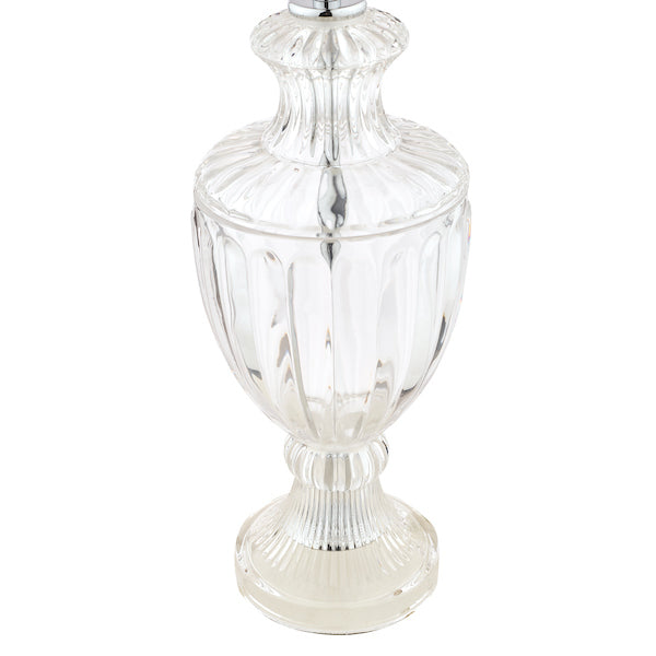 Laura Ashley Meredith Cut Glass Crystal Urn Table Lamp Base Small – from Amos Lighting + Home