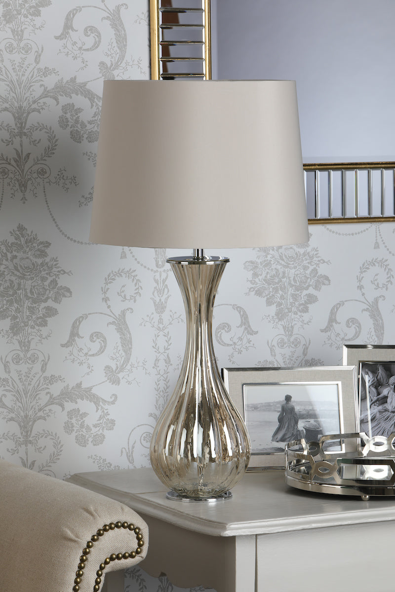 Laura Ashley Nevern Table Lamp with Shade – from Amos Lighting + Home
