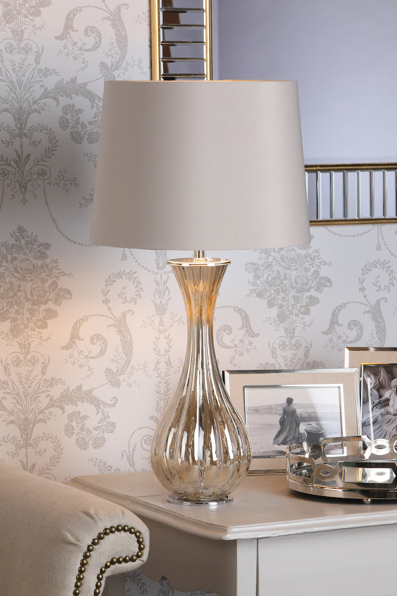 Laura Ashley Nevern Table Lamp with Shade – from Amos Lighting + Home