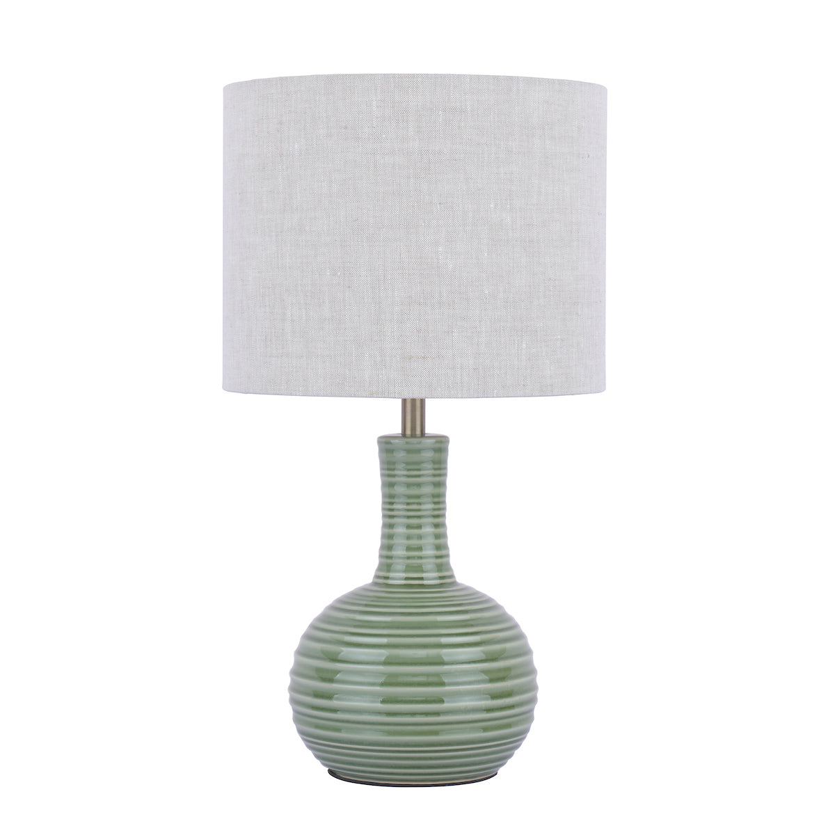Laura Ashley Padley Green Table Lamp with shade – from Amos Lighting + Home