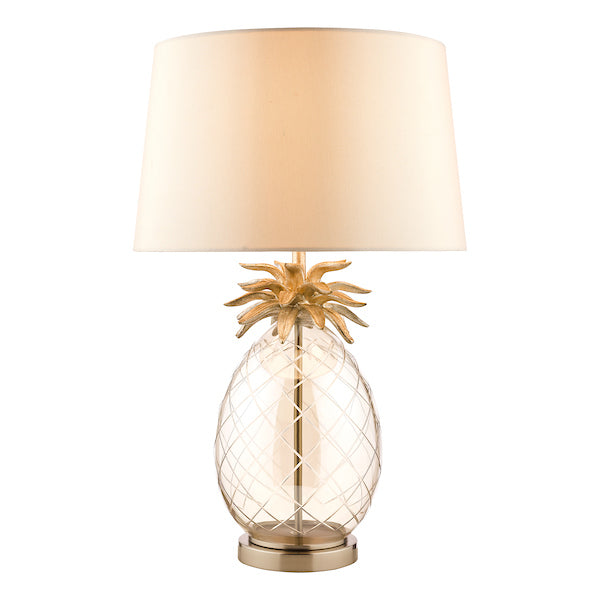 Laura Ashley Pineapple Large Table Lamp Champagne – from Amos Lighting + Home