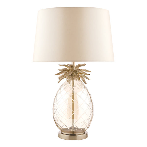 Laura Ashley Pineapple Large Table Lamp Champagne – from Amos Lighting + Home