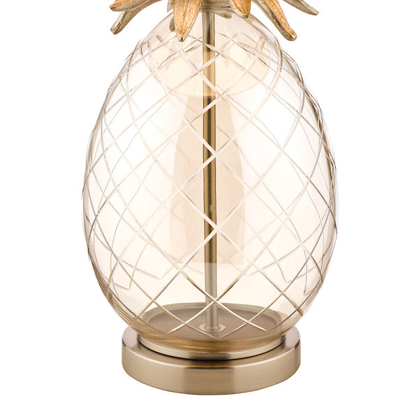 Laura Ashley Pineapple Large Table Lamp Champagne – from Amos Lighting + Home