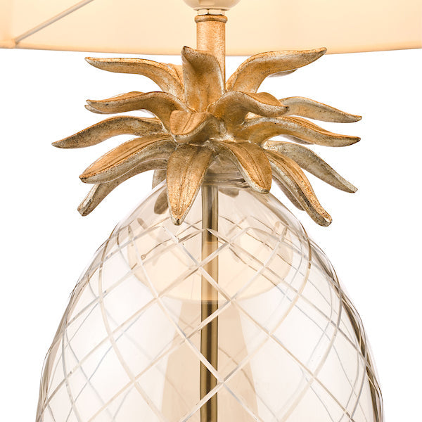 Laura Ashley Pineapple Large Table Lamp Champagne – from Amos Lighting + Home