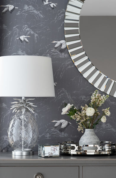 Laura Ashley Pineapple Large Table Lamp Clear – from Amos Lighting + Home