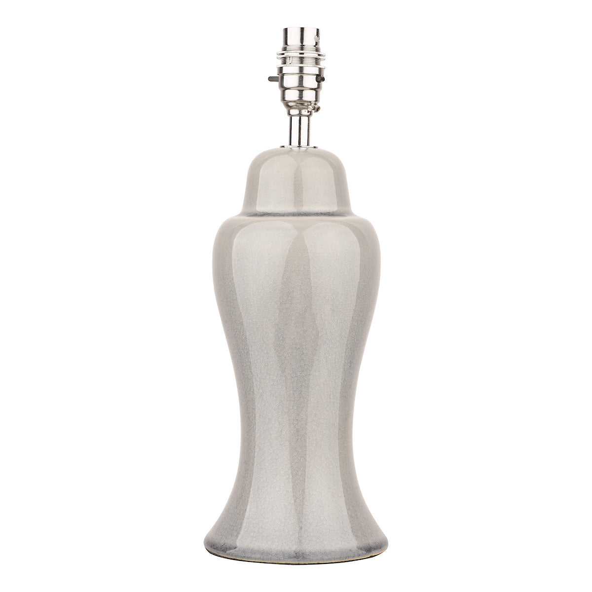 Laura Ashley Regina Small Table Lamp Pale Slate Grey Base – from Amos Lighting + Home