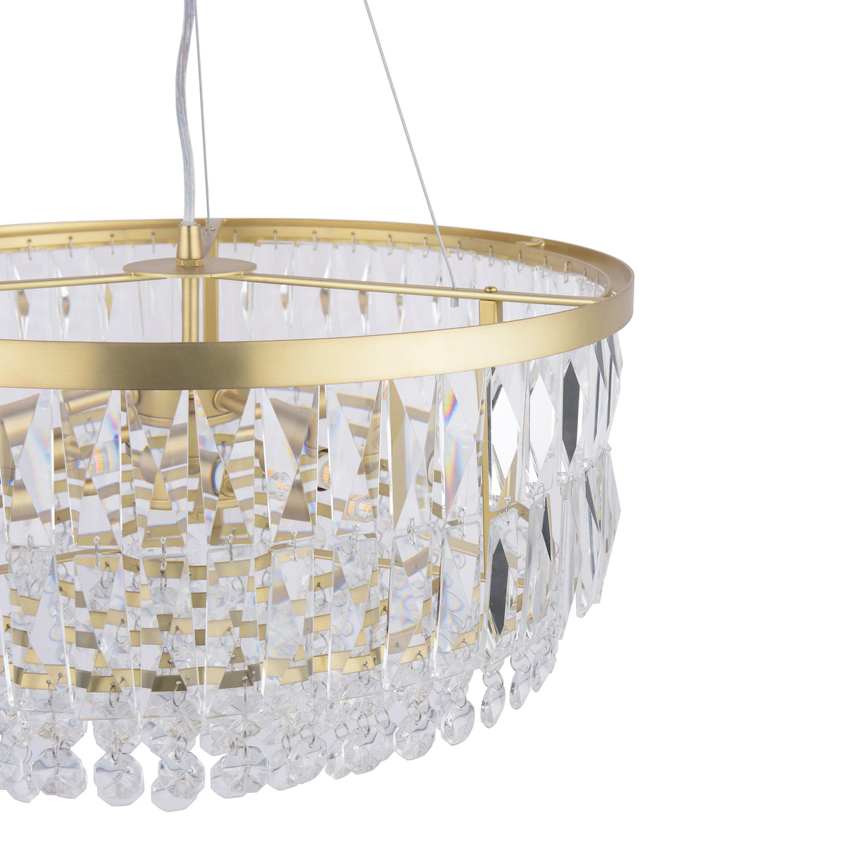 Laura Ashley Rhosill 4 Light Grand Chandelier Matt Antique Brass – from Amos Lighting + Home