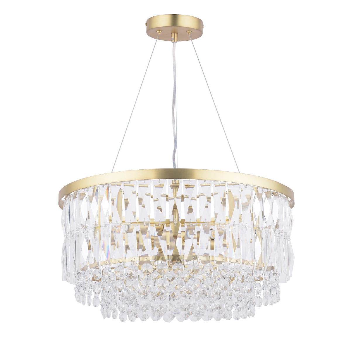 Laura Ashley Rhosill 4 Light Grand Chandelier Matt Antique Brass – from Amos Lighting + Home