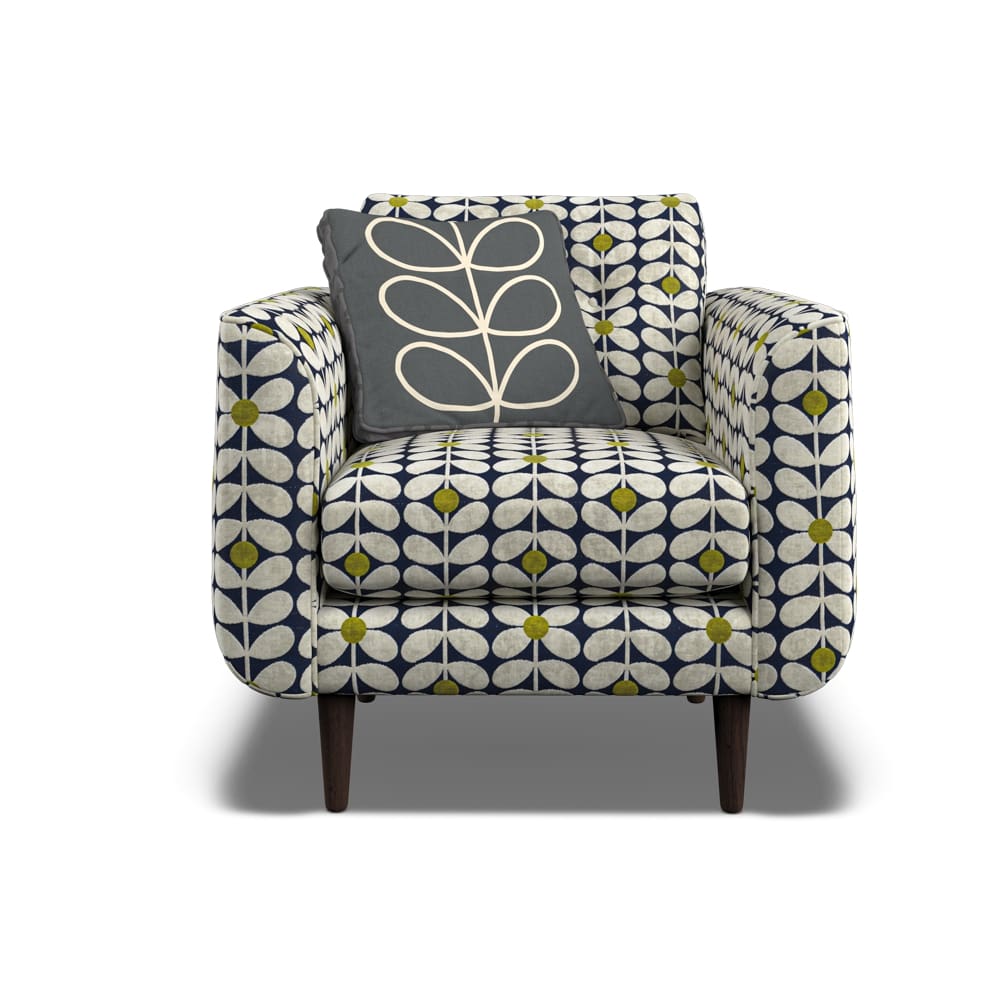 Orla Kiely Linden Pattern Armchair from Amos Lighting + Home