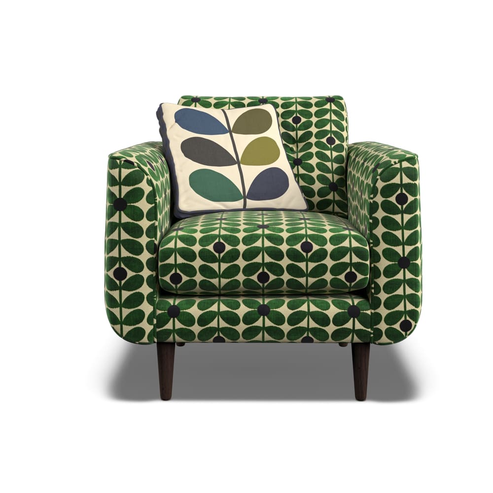 Orla Kiely Linden Pattern Armchair from Amos Lighting + Home