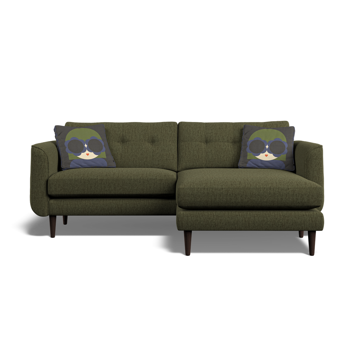 Orla Kiely Linden Large Sofa Chaise Right