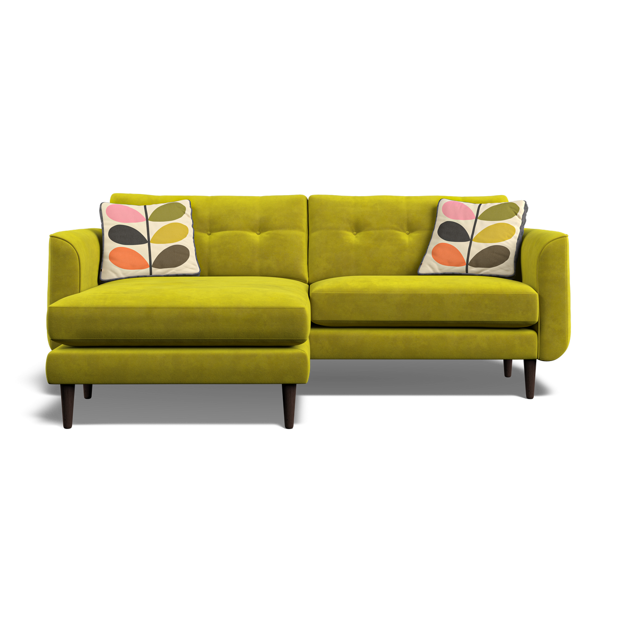 Orla Kiely Linden Large Sofa Chaise Left
