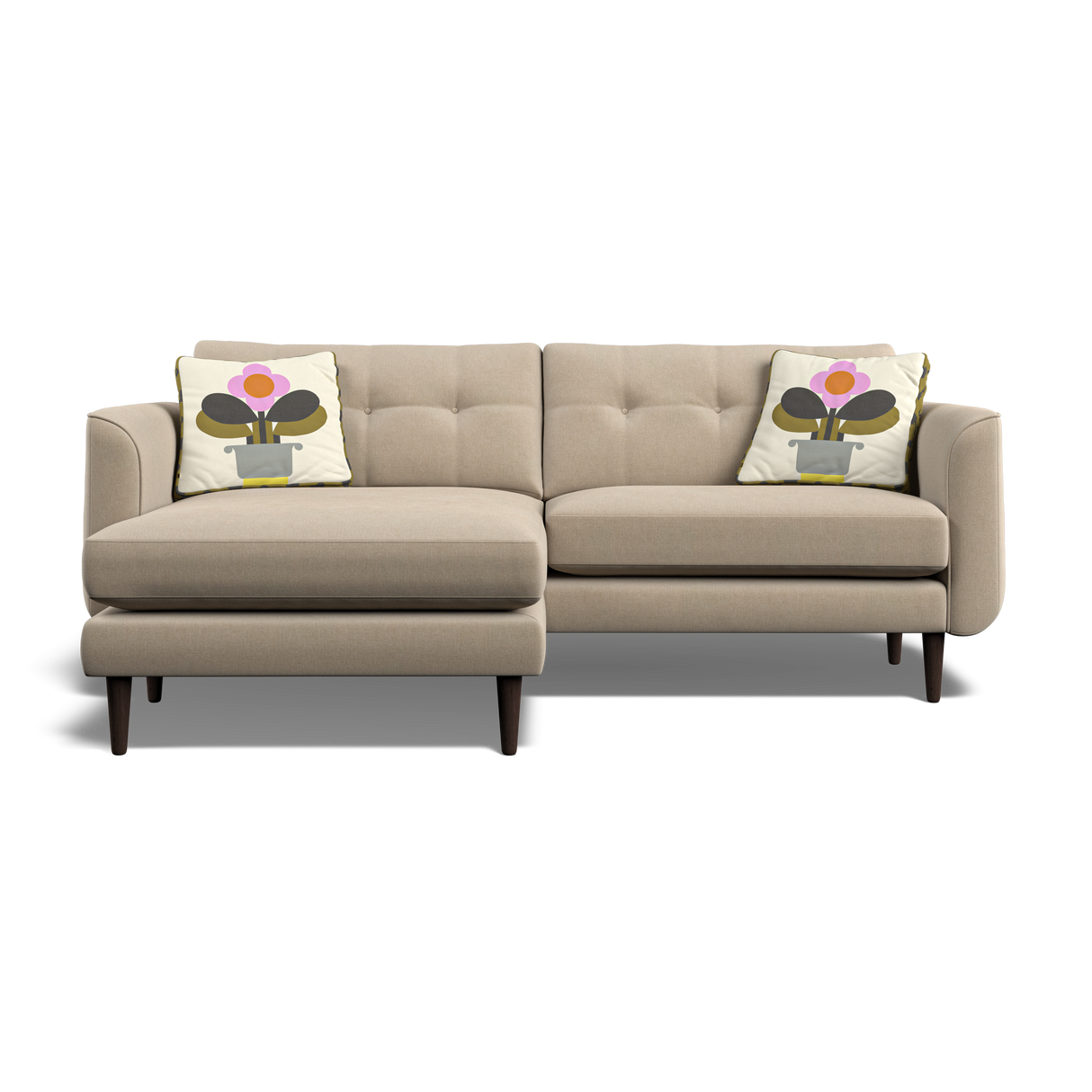 Orla Kiely Linden Large Sofa Chaise Left