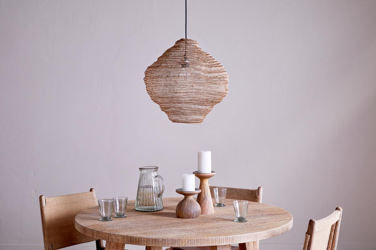Nkuku Mukuni Wire Lampshade Brass Small