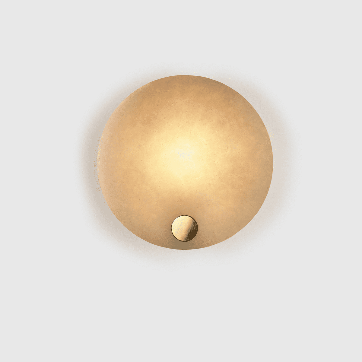 Tala Magma Wall Light 30cm Brass | Upcycled Solar Panel – Amos