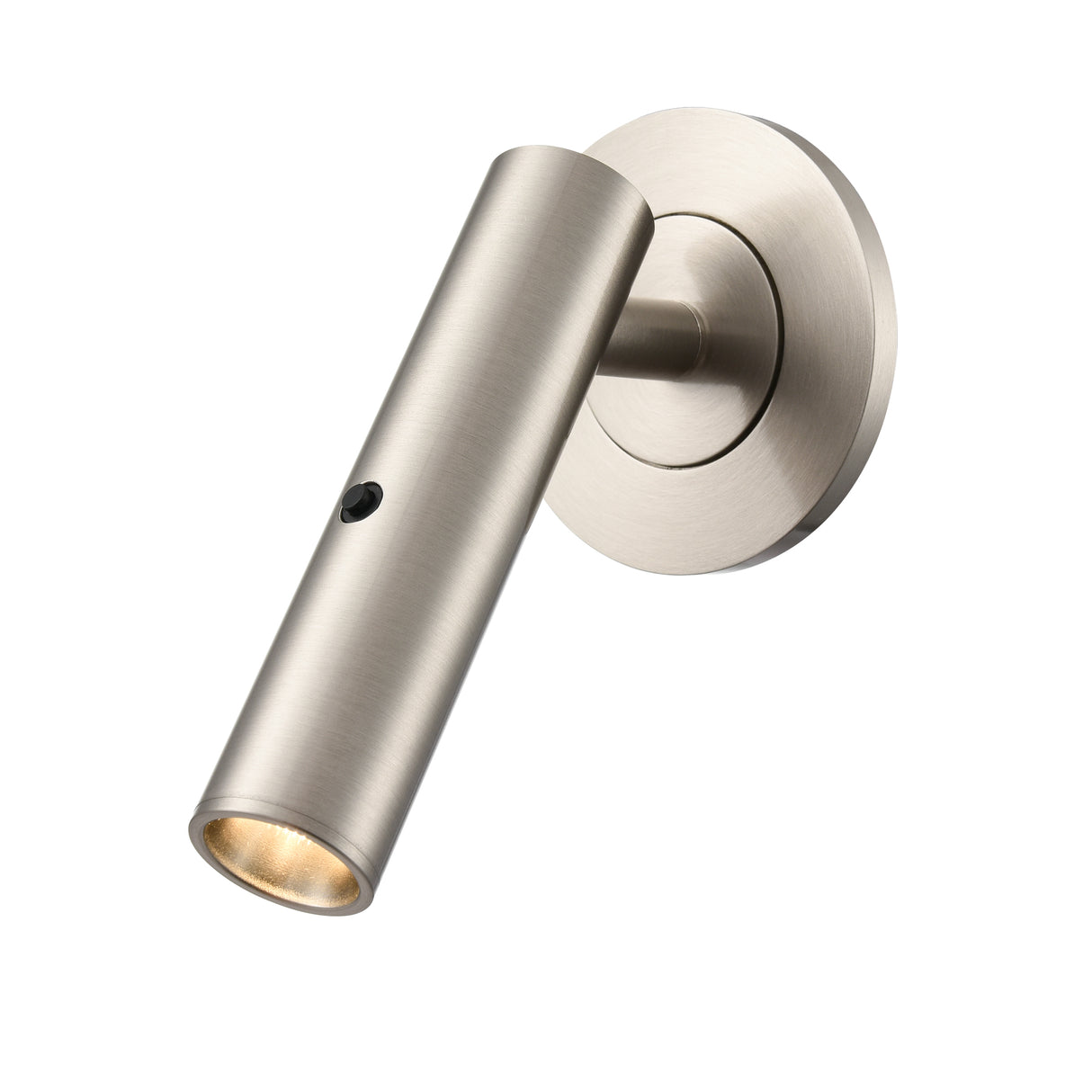 Franklite Mantel Satin Nickel Bedside LED Reading Light