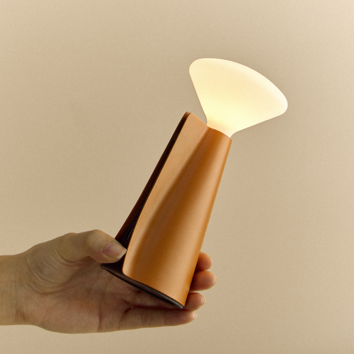 Tala Mantle Portable Lamp in Claycourt Orange