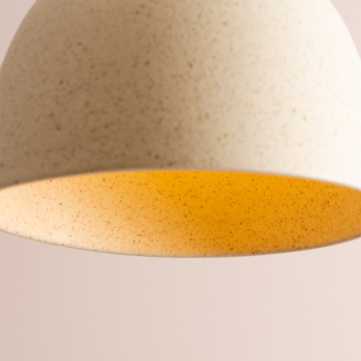 Studio Haran Element Pendant Light in Ceramic and Brass/Nickel