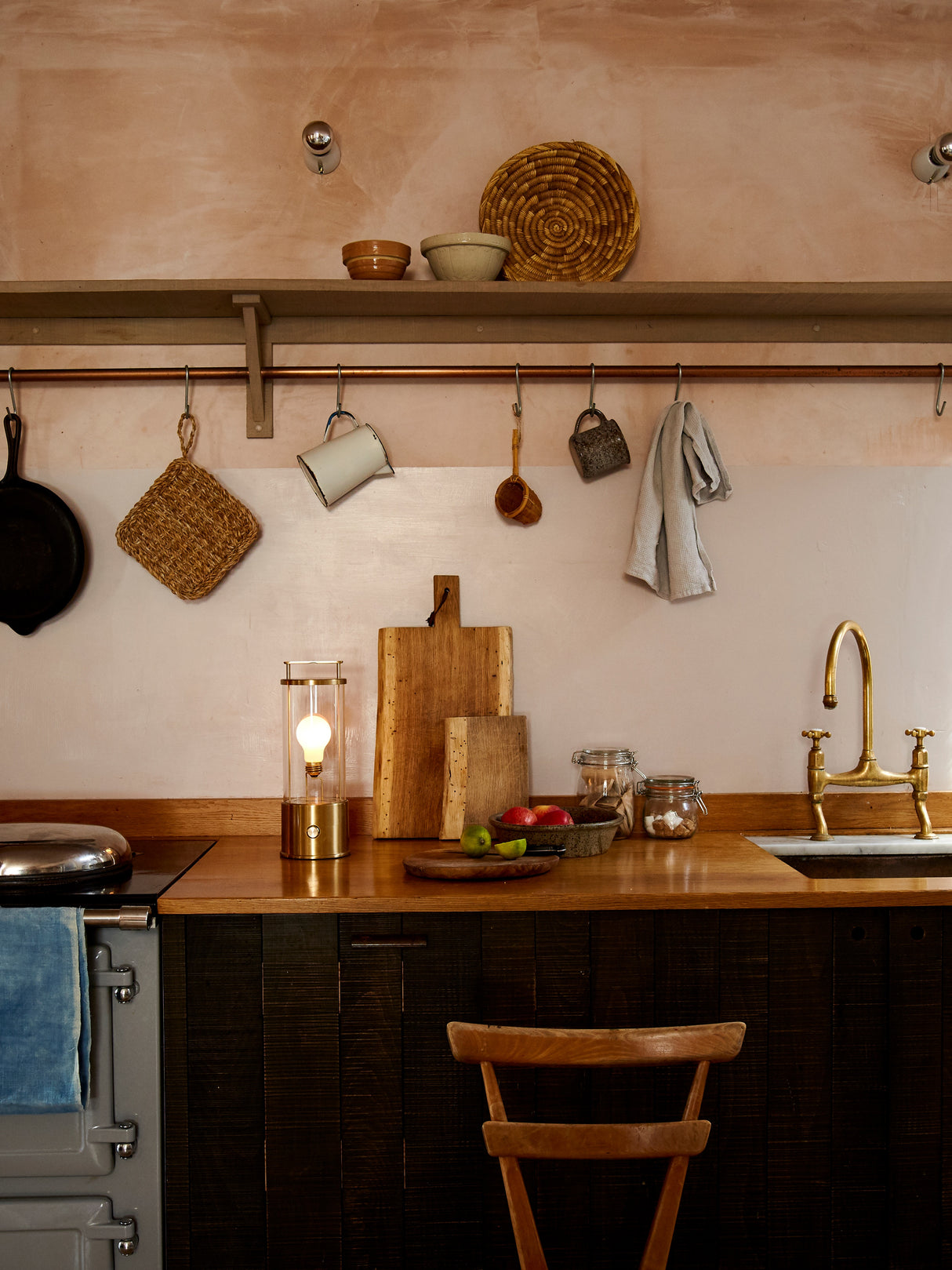 Tala Muse Portable Lamp Solid Brass