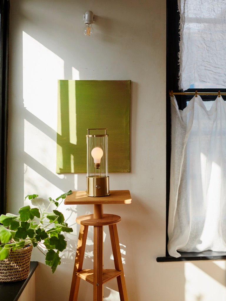 Tala Muse Portable Lamp Solid Brass
