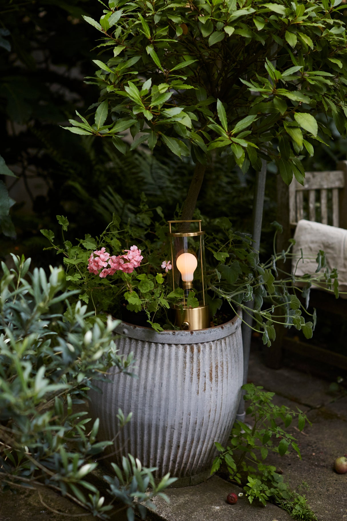Tala Muse Portable Lamp Solid Brass