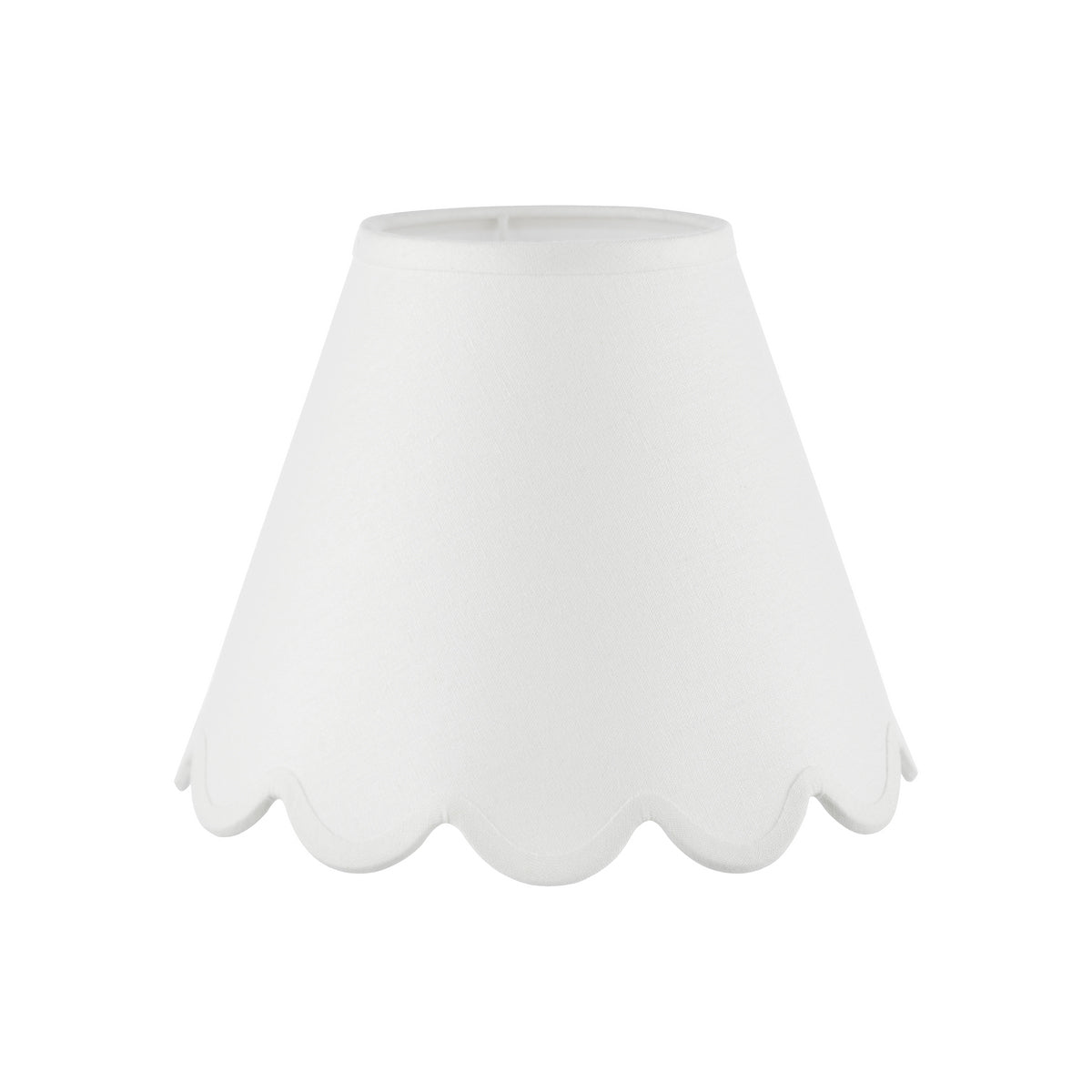 Dar Nerita Ivory Linen Tapered drum Shade 25cm