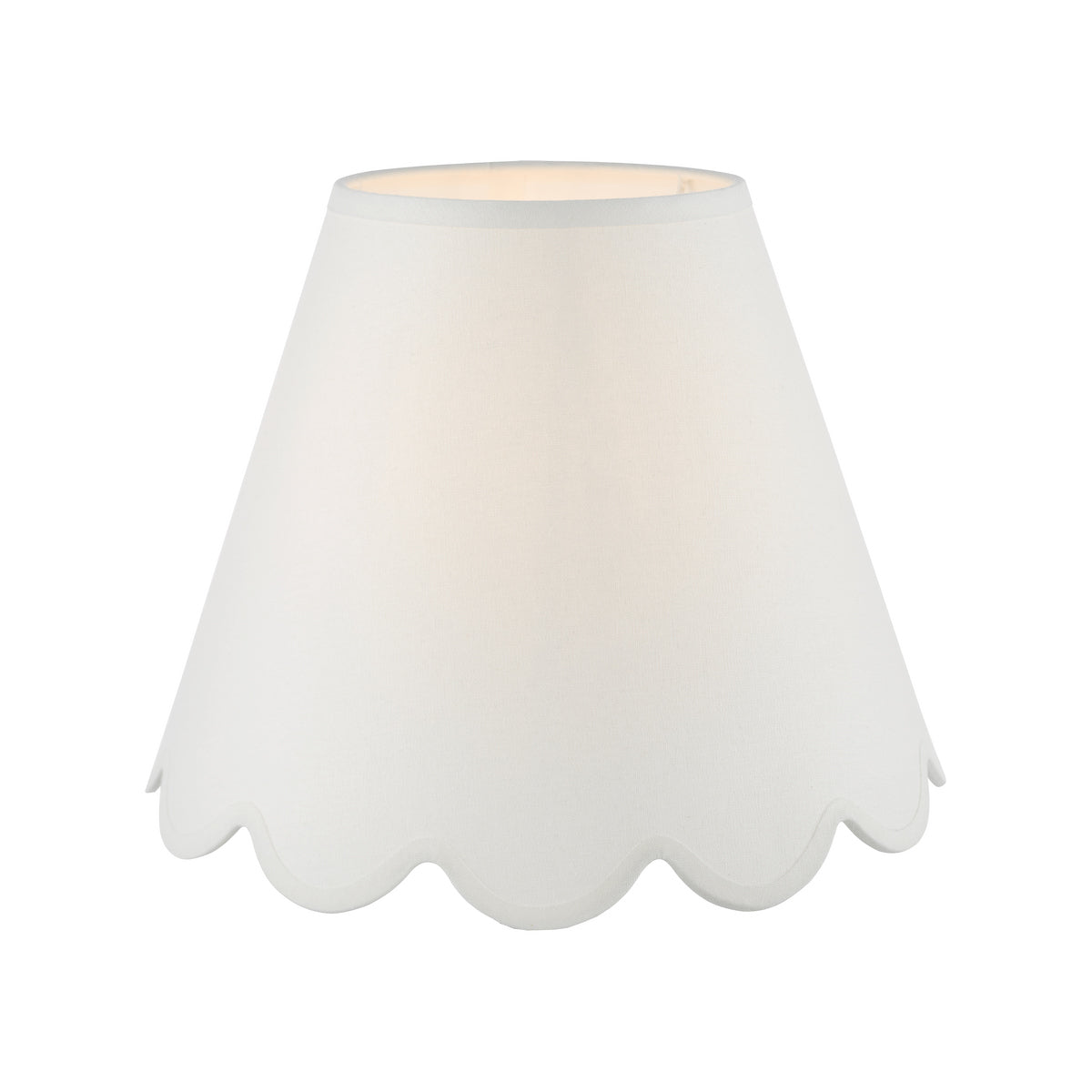 Dar Nerita Ivory Linen Tapered drum Shade 30cm
