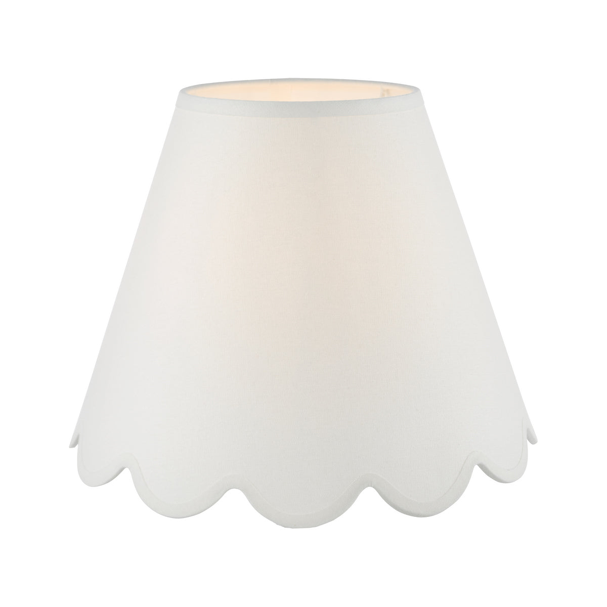 Dar Nerita Ivory Linen Tapered drum Shade 35cm