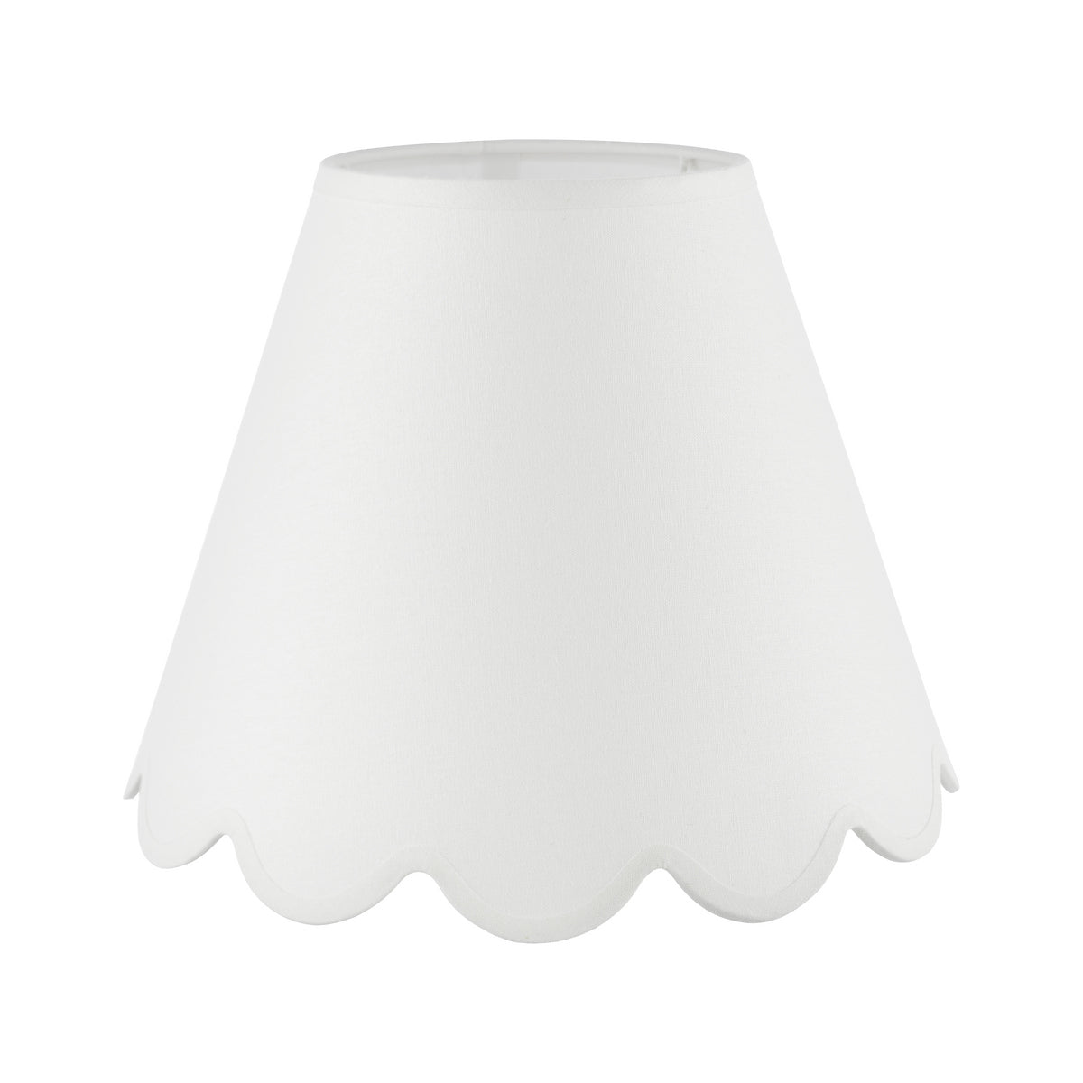Dar Nerita Ivory Linen Tapered drum Shade 35cm