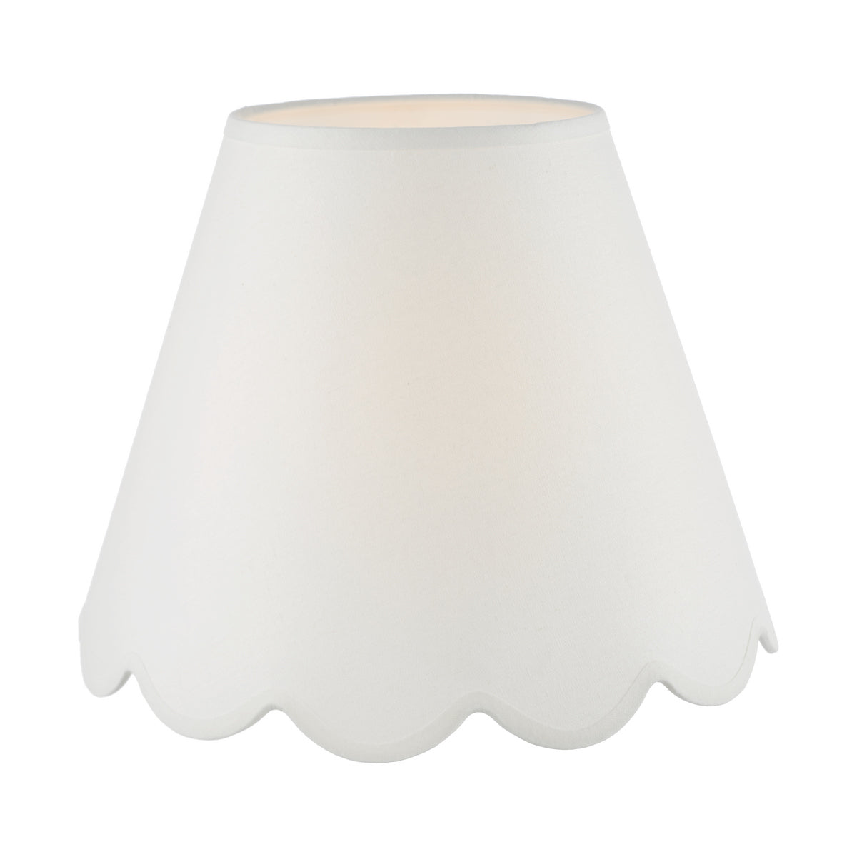 Dar Nerita Ivory Linen Tapered drum Shade 40cm