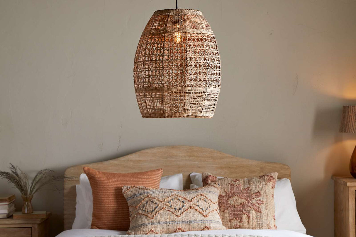 Nkuku Shawa Rattan Lampshade Natural